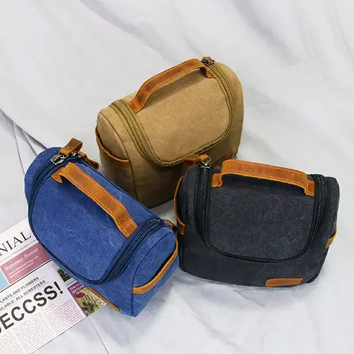 Custom canvas leather travel bag manufacturer for OEM brands
